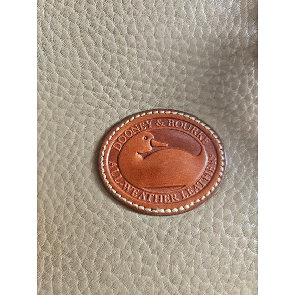 DOONEY & BOURKE Vintage Tan and Camel/Grey Tote - Picture 7 of 13